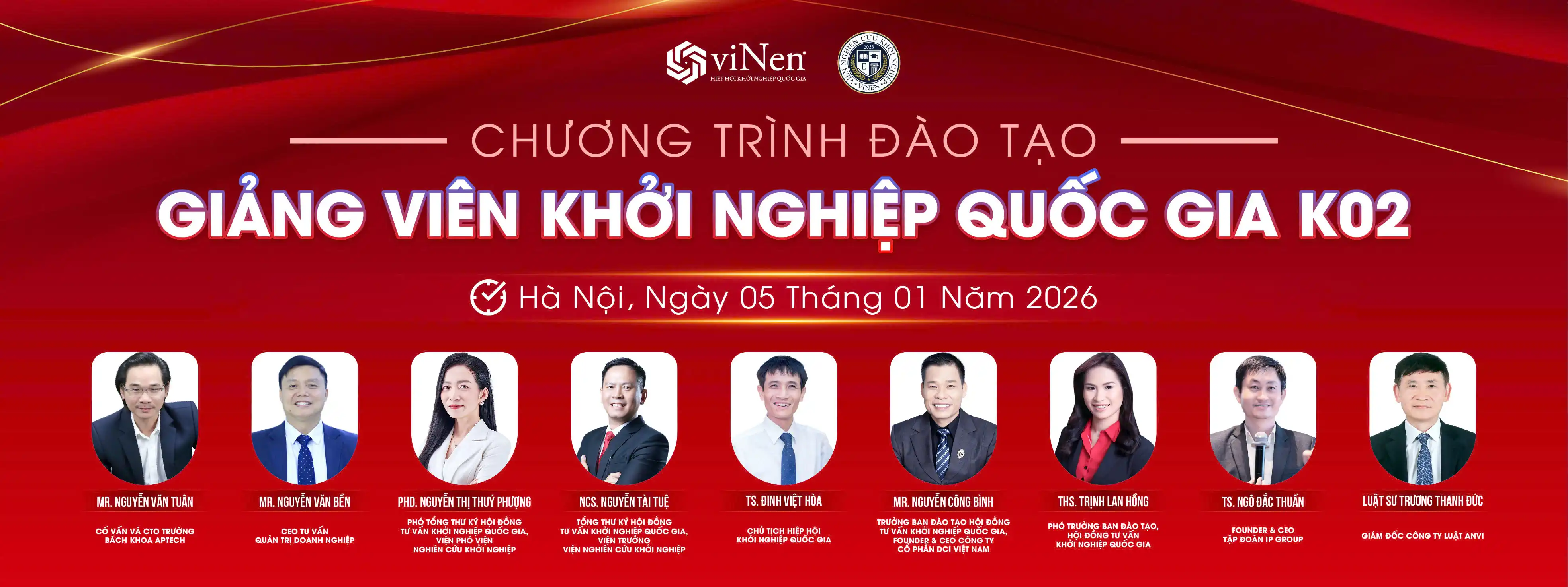 CHƯƠNG TRÌNH ĐÀO TẠO PHÁT TRIỂN NĂNG LỰC GIẢNG VIÊN DẠY KHỞI NGHIỆP QUỐC GIA